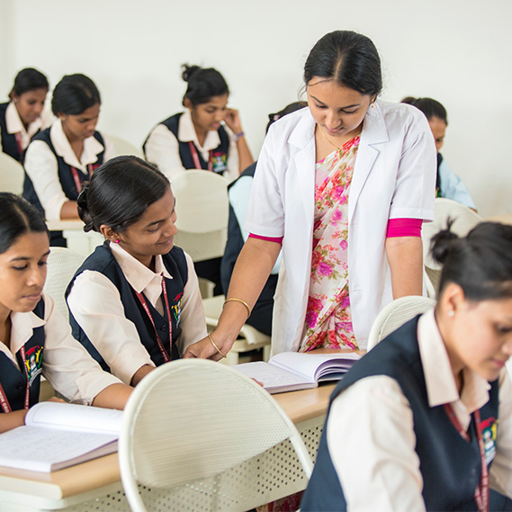 IKON Nursing College classroom